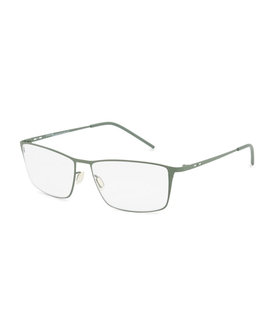 Italia Independent Mens Eyeglasses - Green - One Size