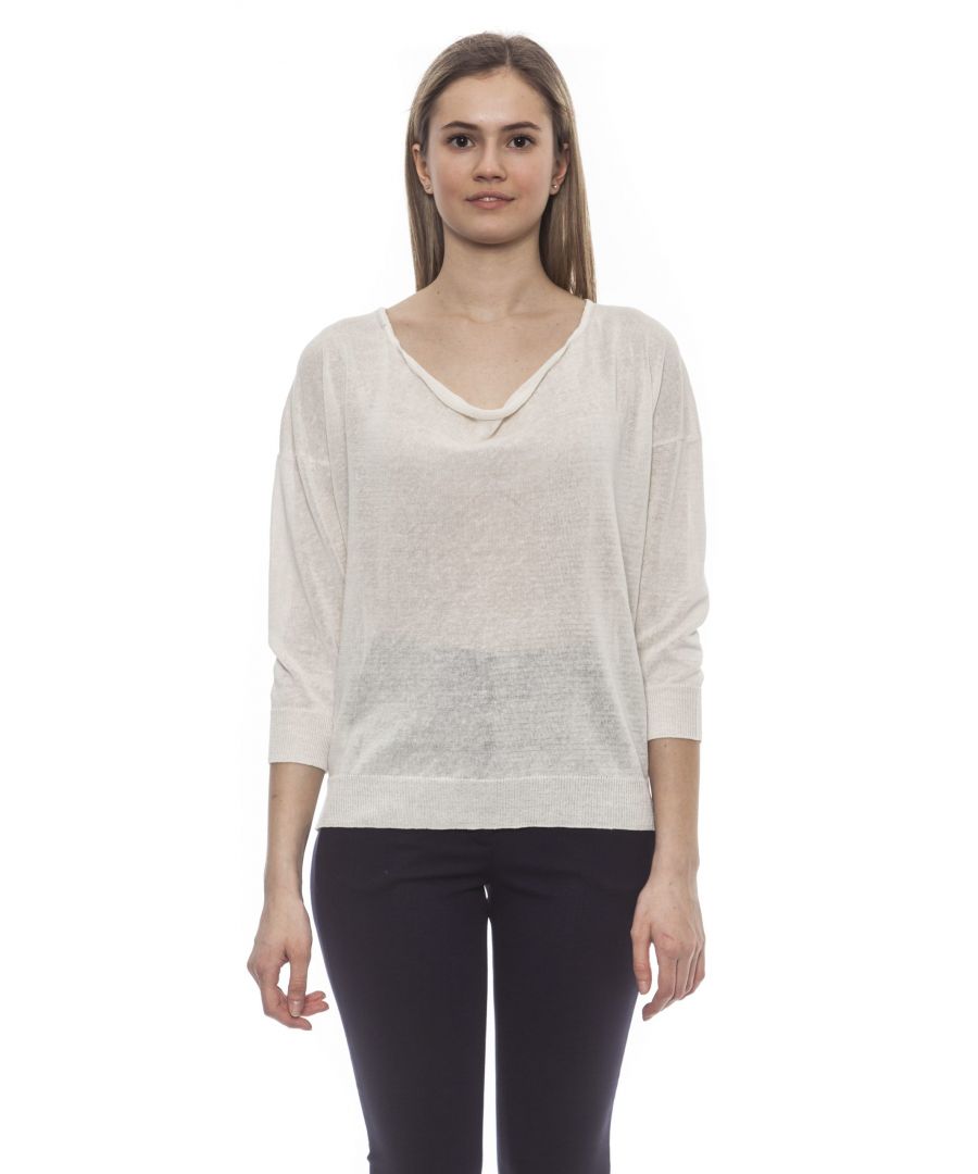 Image for Peserico Bianco White Sweater