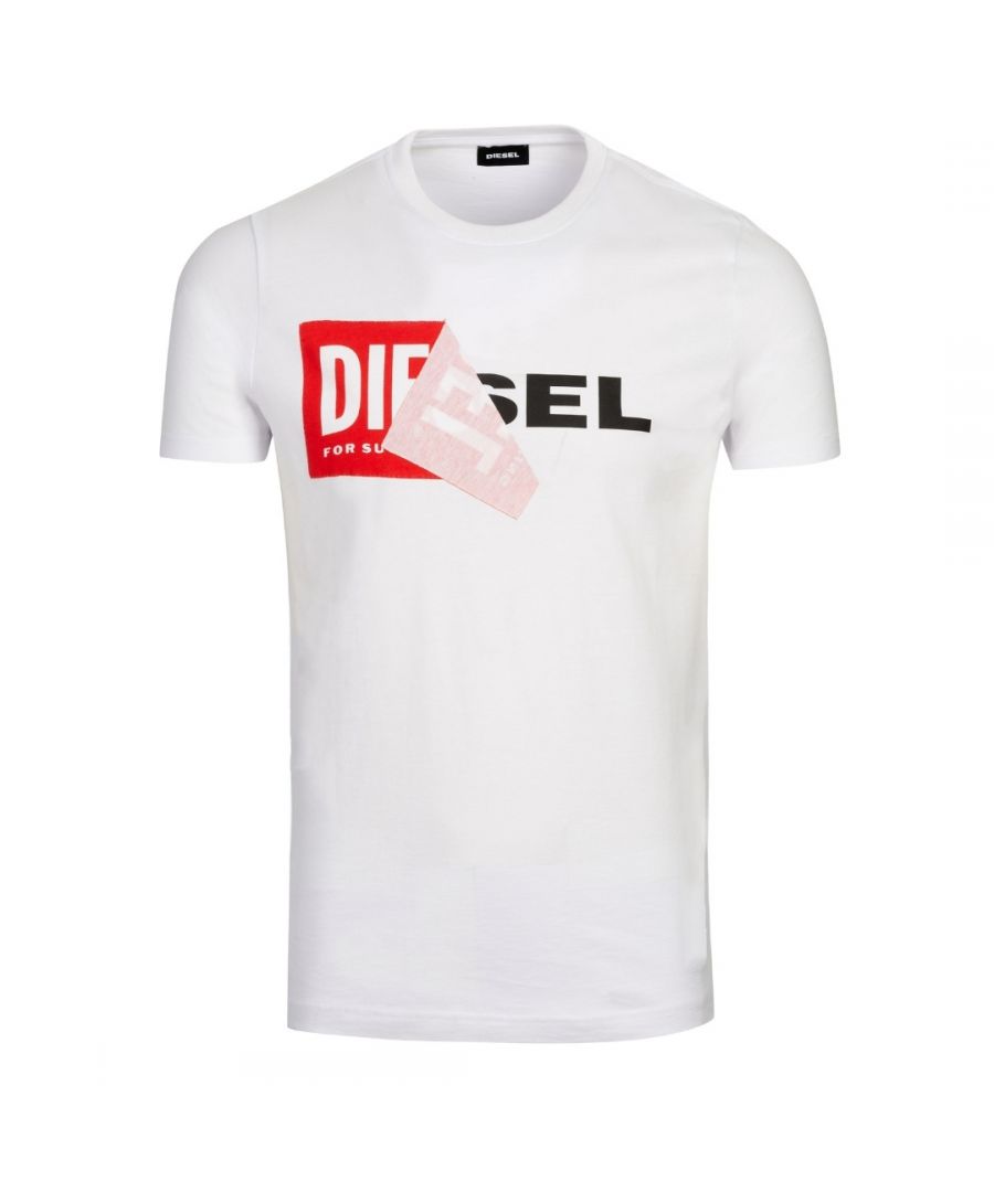 diesel peel logo hoodie