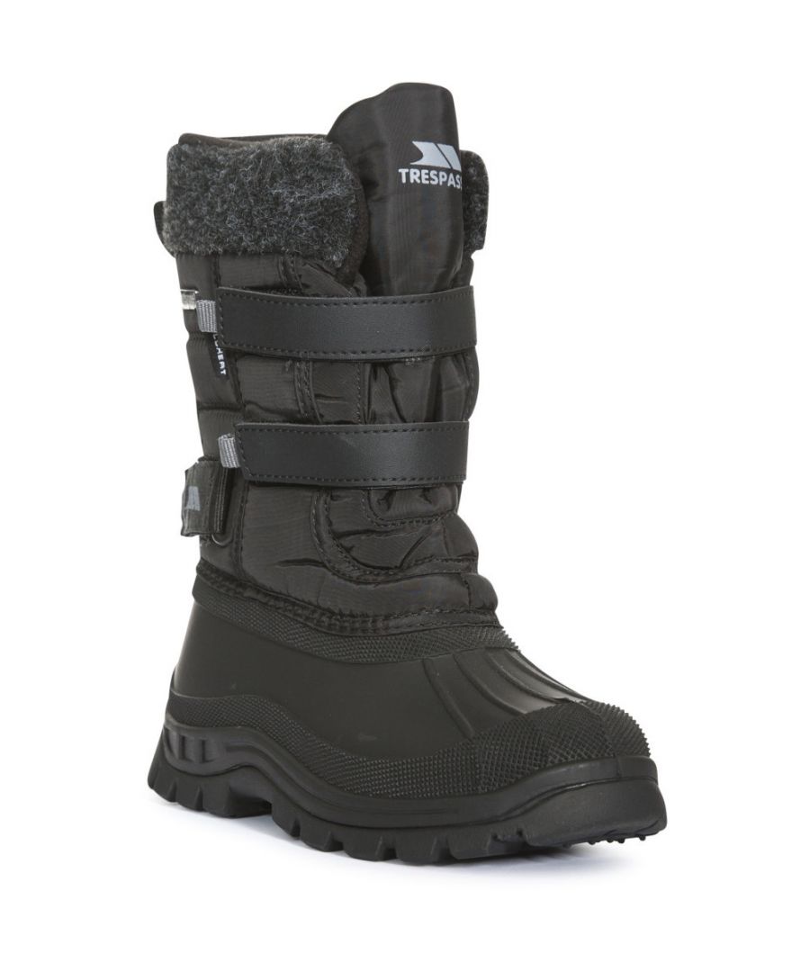 Image for Trespass Boys Strachan II Insulated Waterproof Fleece Lined Snow Boots