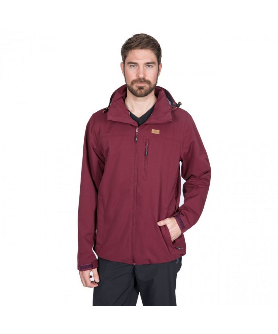 Image for Trespass Mens Weir Waterproof Windproof Breathable Jacket
