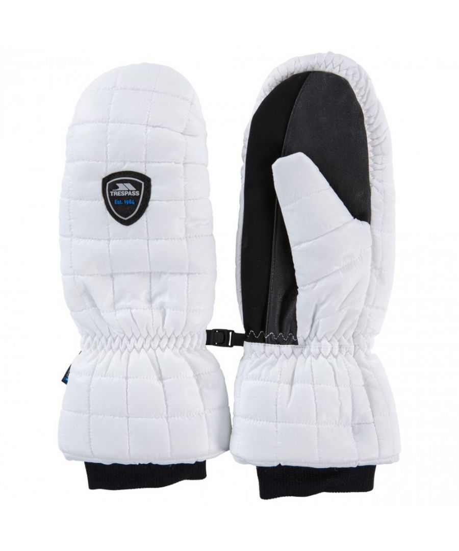 Black M Trespass Women's Yanki Lightly Padded Winter Warm Gloves