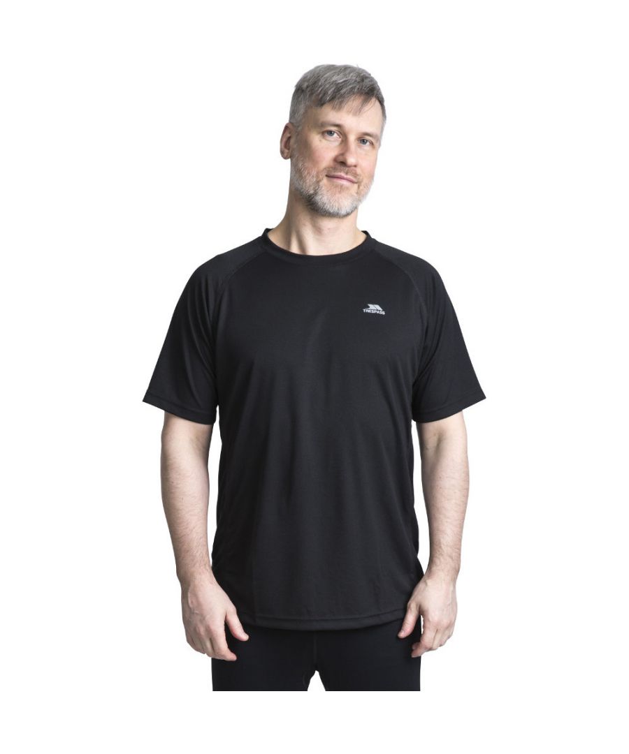 Image for Trespass Mens Debase Quick Dry Wicking Round Neck T Shirt