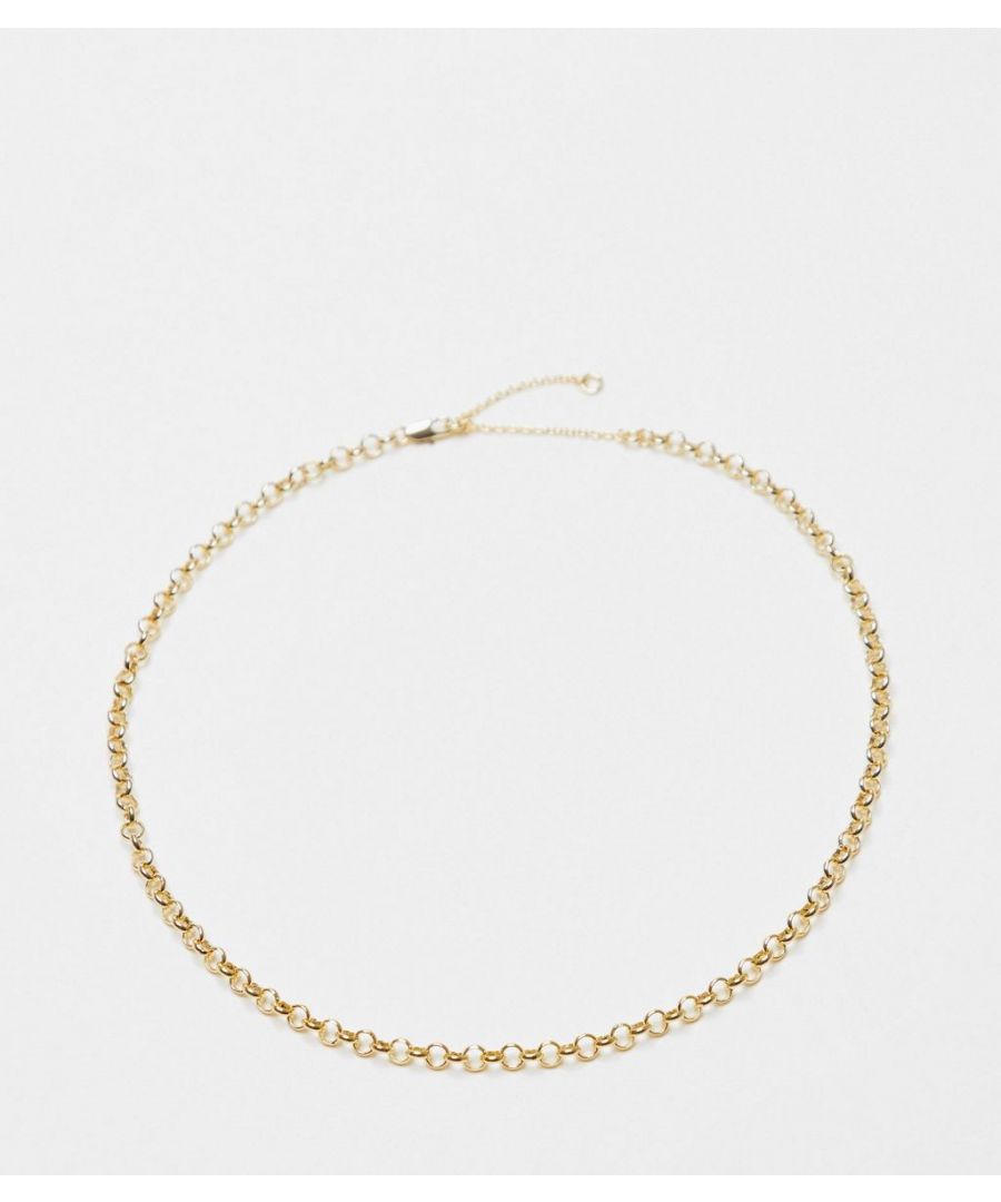 Accessories by Topshop Welcome to the next phase of Topshop Fine chain Adjustable length Lobster clasp Sold by Asos