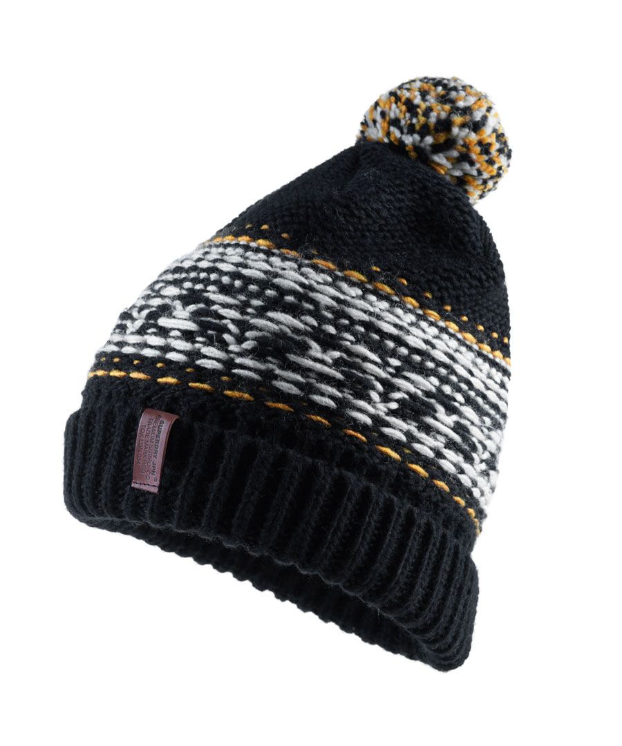 Superdry Womens Rhumi Bobble Hat - Navy - One Size