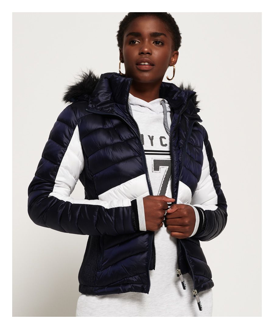 Image for Superdry Offshore Luxe Chevron Fuji Jacket