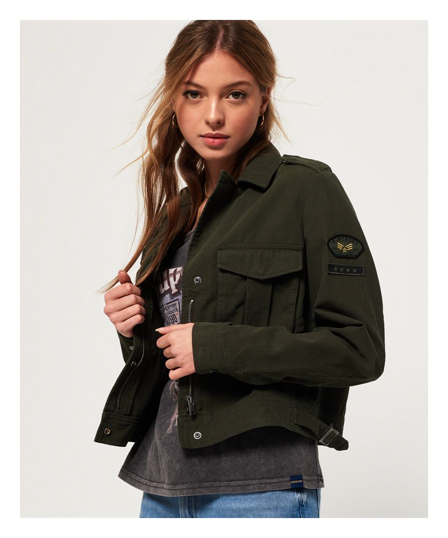 Image for Superdry Military Crop Jacket