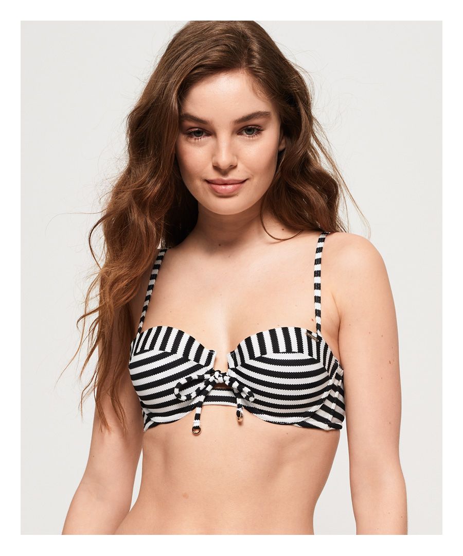 Image for Superdry Alice Textured Cupped Bikini Top