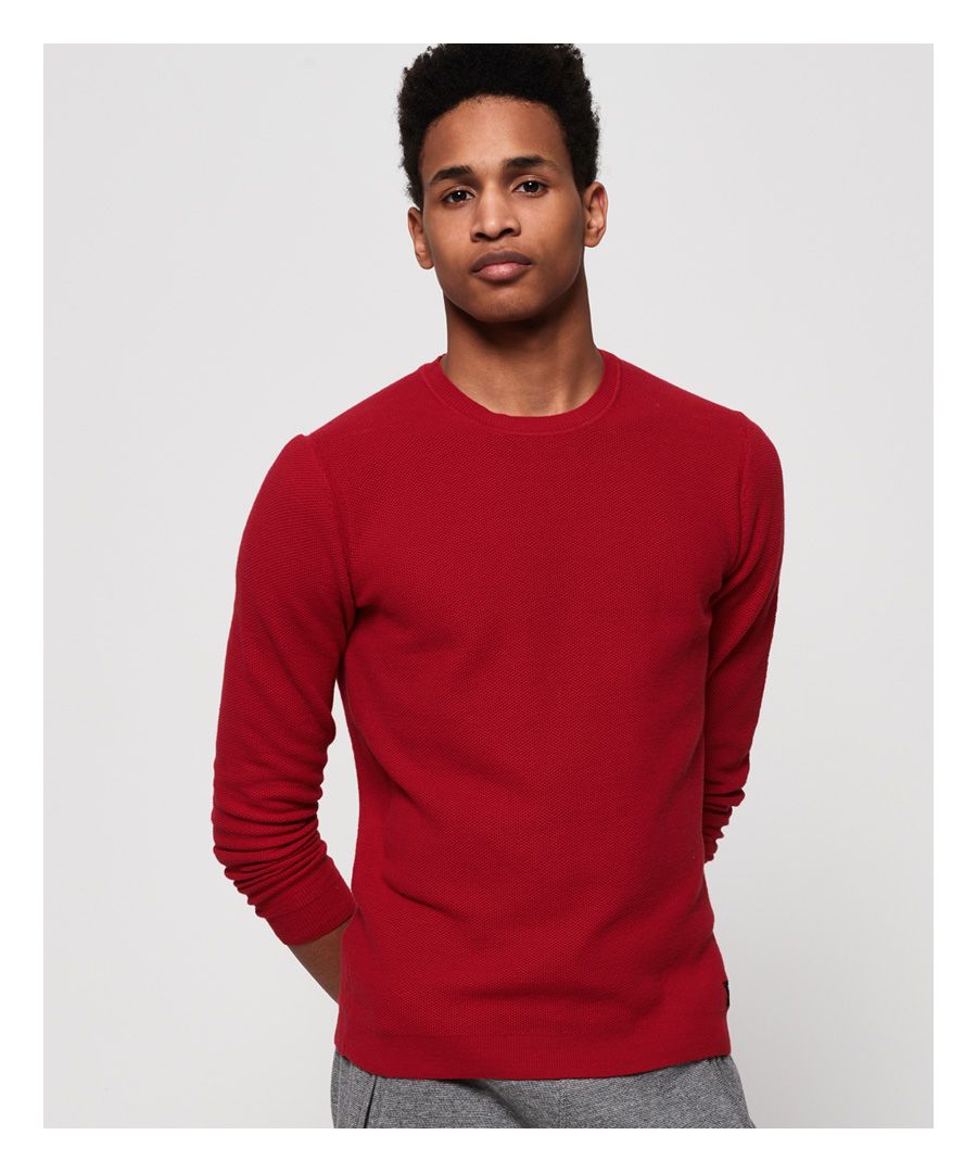 Image for Superdry Supima® Cotton Crew Jumper