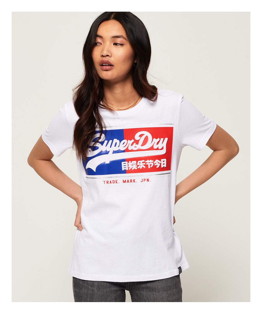 Image for Superdry Vintage Logo Block Embossed T-Shirt