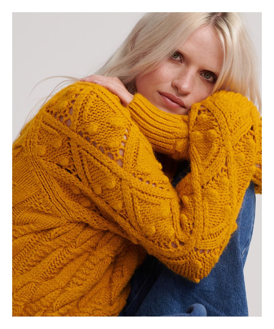 Image for Superdry Sophie Ann Cable Knit
