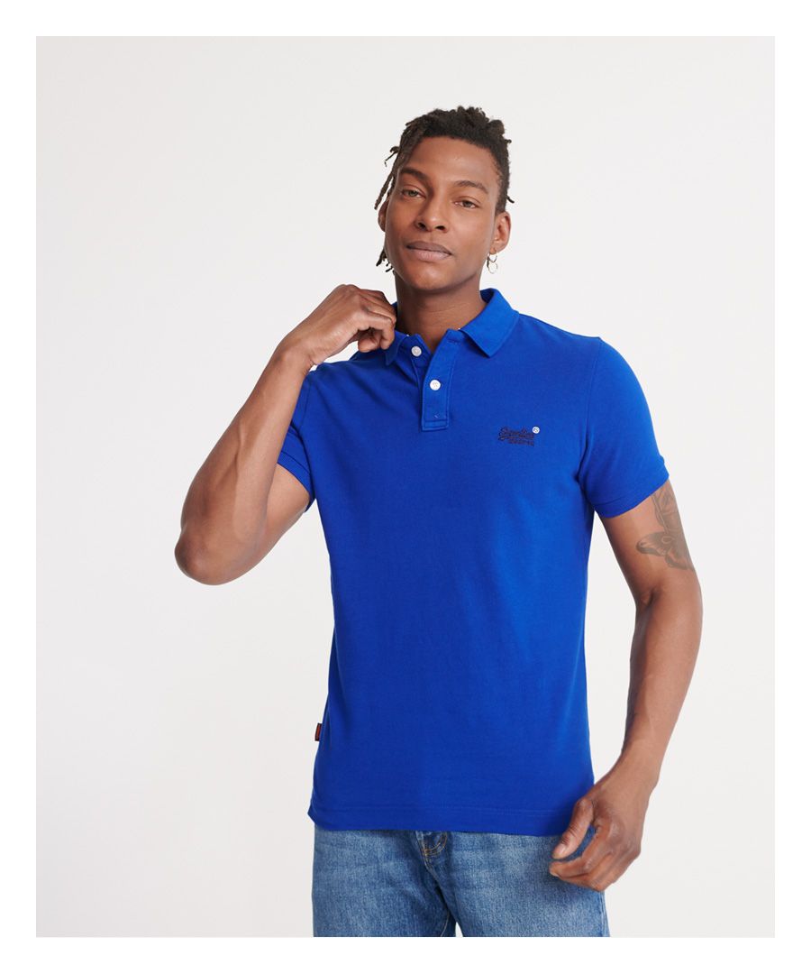 Image for Superdry Classic Pique Short Sleeve Polo Shirt