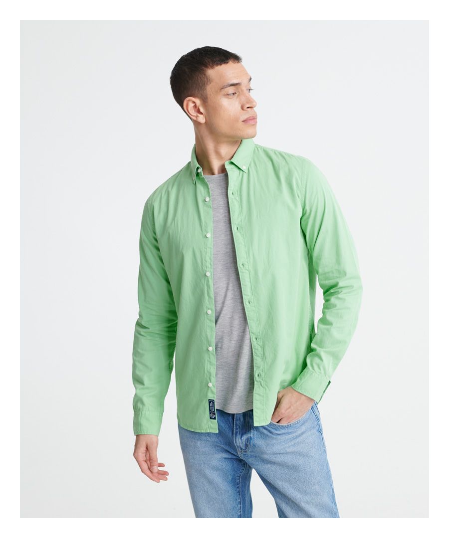 Image for Superdry Classic Twill Lite Long Sleeved Shirt