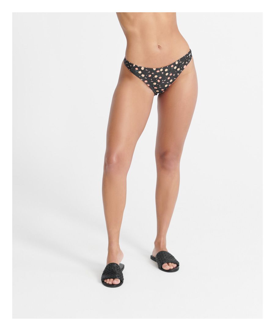 Superdry Womens Summer Bikini Bottom - Navy - Size 8 UK