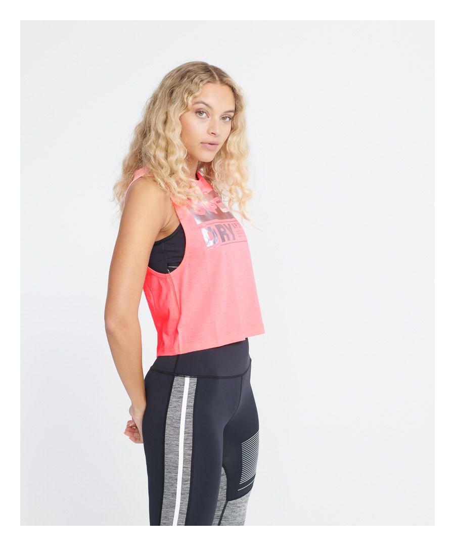 Image for Superdry Streetsport Crop Tank Top