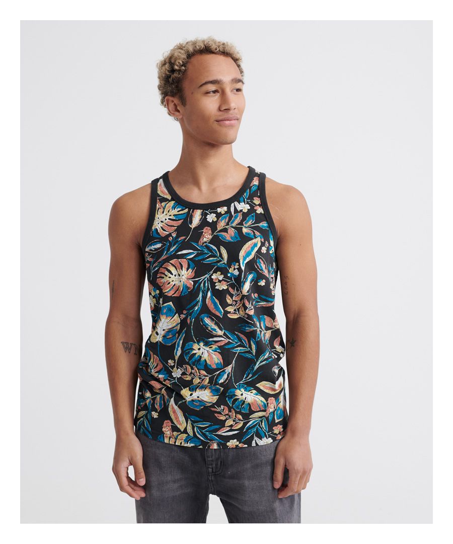 Image for Superdry All Over Print Supply Vest Top