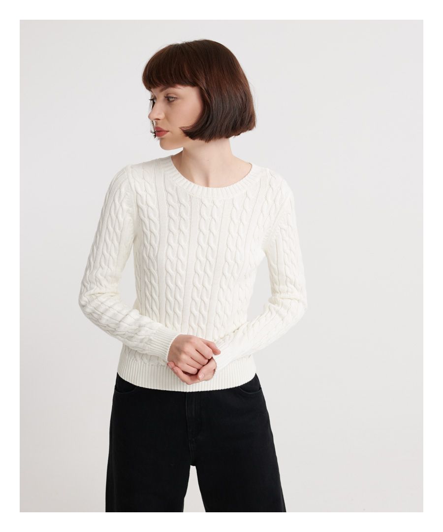 Image for Superdry Becky Cable Knit Jumper