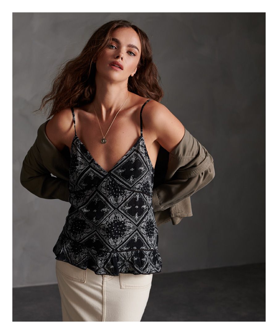 Image for Superdry Summer Lace Cami Top