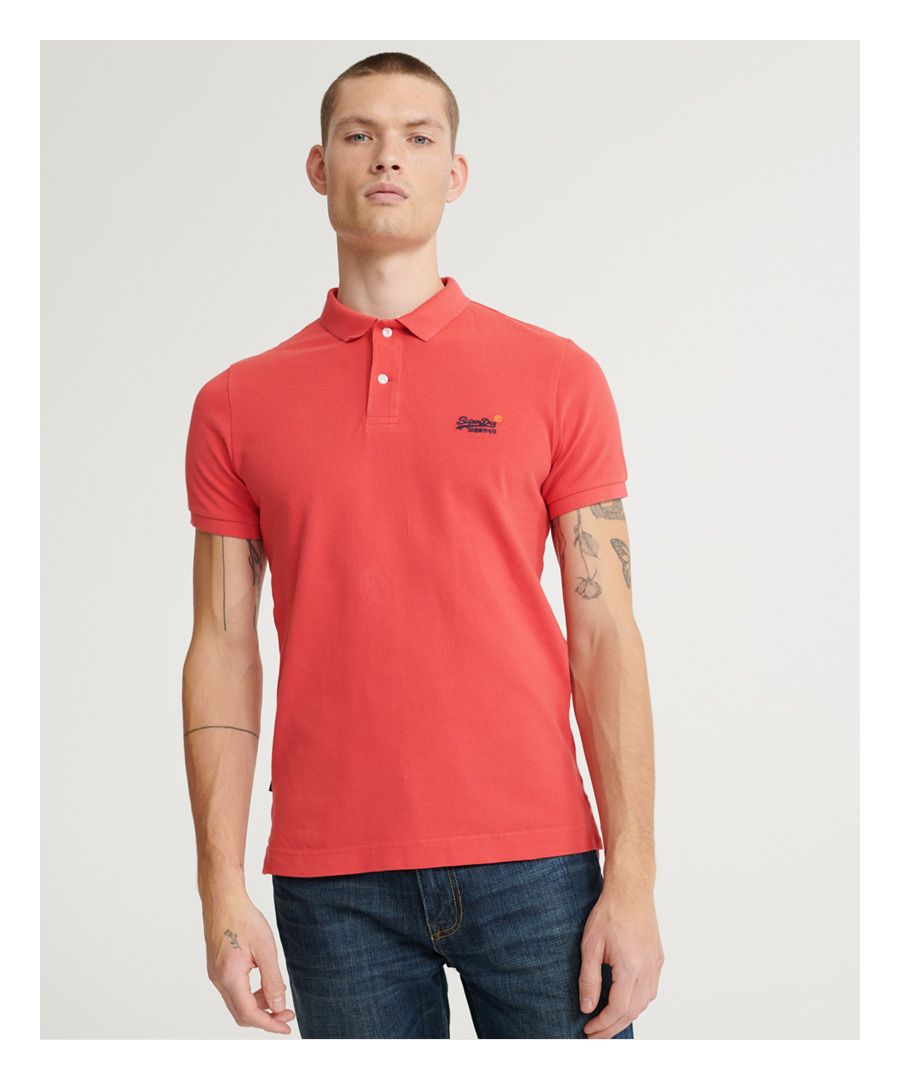 Image for Superdry Classic Pique Short Sleeve Polo Shirt