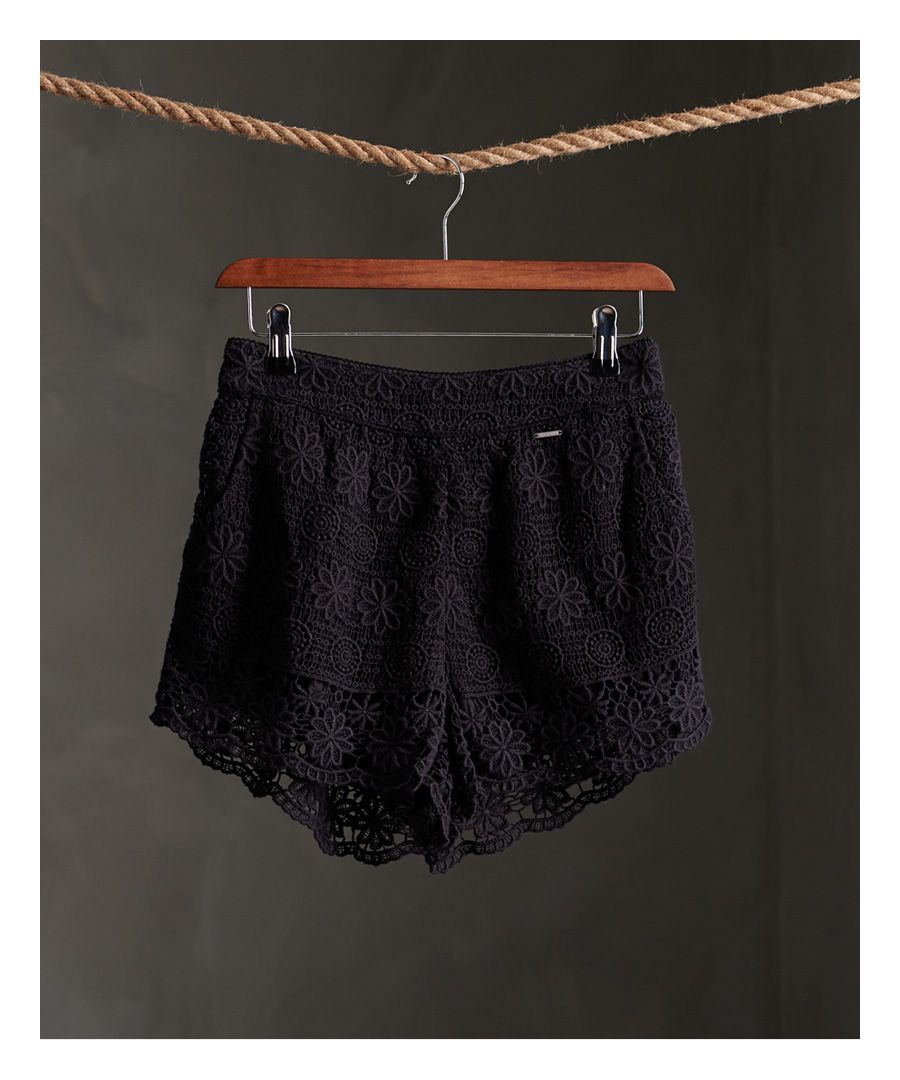 Image for Superdry Morgan Lace Shorts