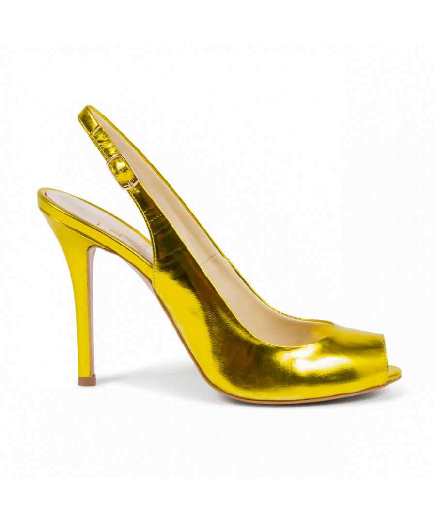 Image for V1969 Italia Womens Sandal Yellow 305 SPECCHIO GIALLO