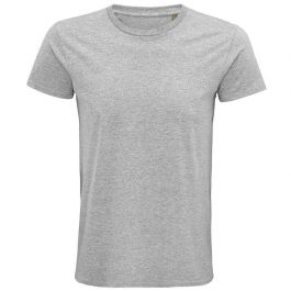 SOLS Unisex Adult Pioneer Organic T-Shirt (Grey Marl)