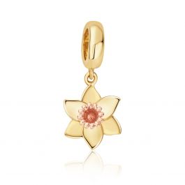 Clogau Daffodil Milestones Bead Charm