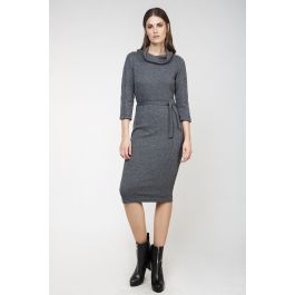 Secret Sales CONQUISTA Knit Fitted Dress