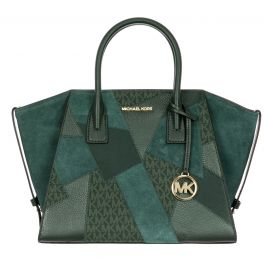 Michael Kors Women Satchel Avril Hand bag Green