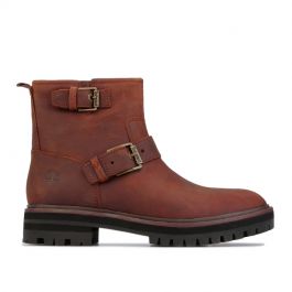 Women’s Timberland London Square Biker Boots in Brown