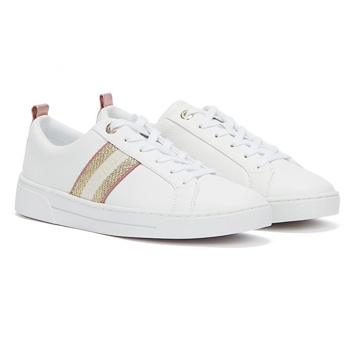 Ted Baker Baily Womens White Trainers