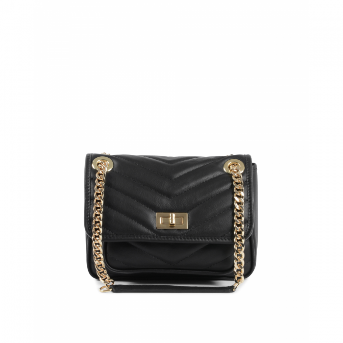19V69 Italia Womens Handbag Black 10507 SAUVAGE NERO