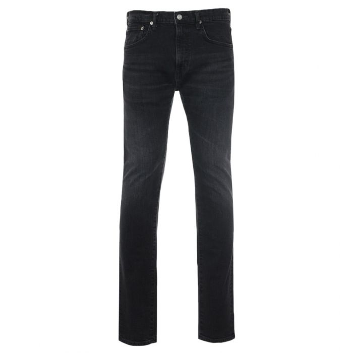 Edwin Made In Japan Slim Tapered Jeans - Black Used