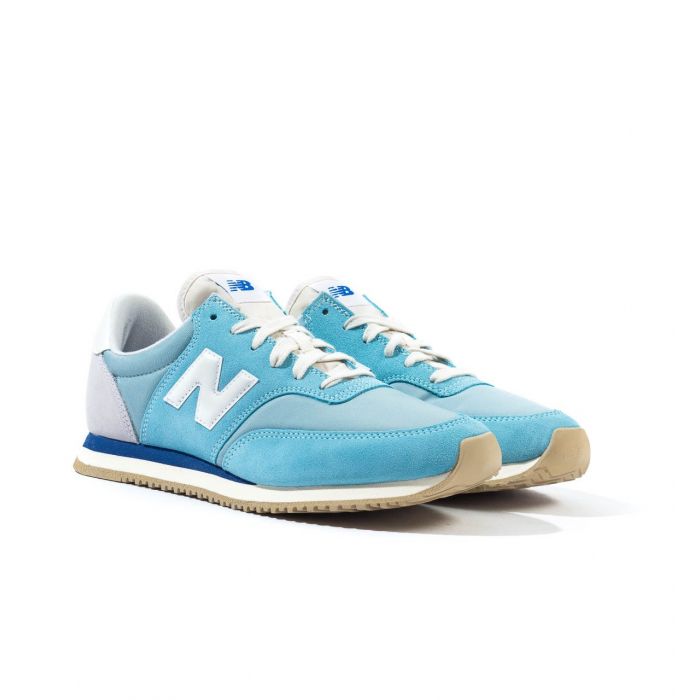 New Balance MLC100 Blue Suede Trainers
