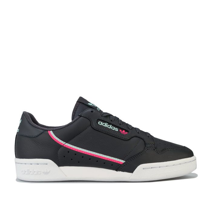 mens adidas continental 80 black