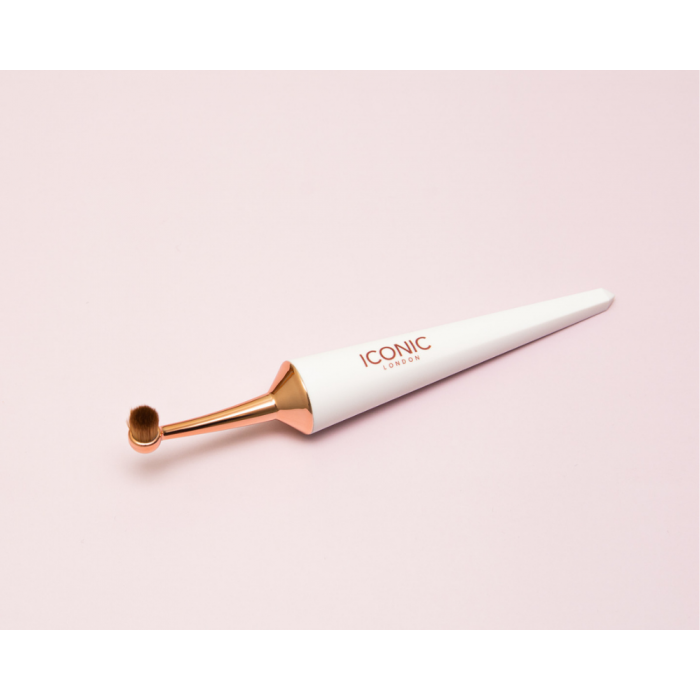 Iconic London Evo Sculpt Concealer, Eyeshadow, Contour Brush White & Rose