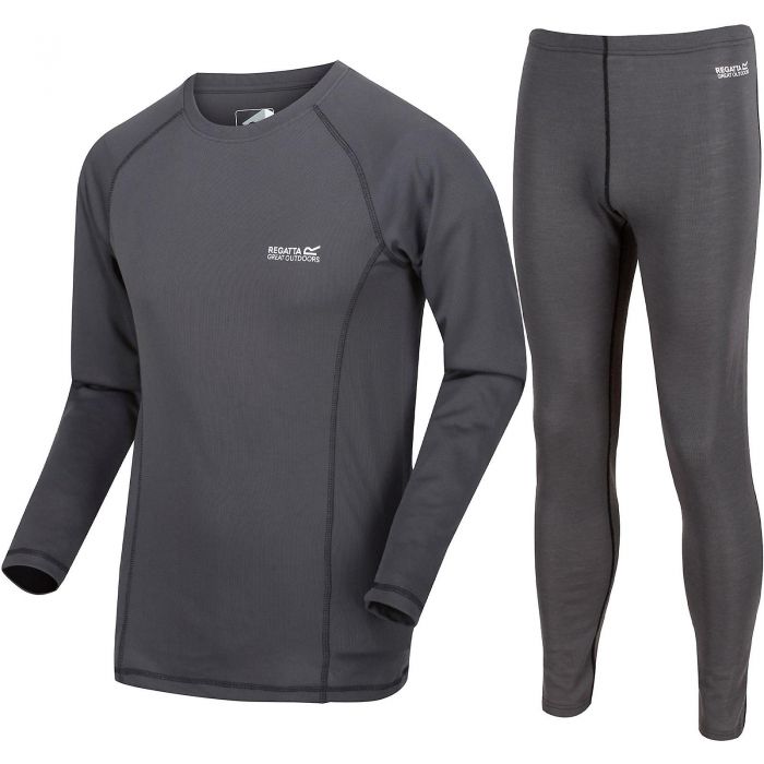 Regatta Mens Bamley Thermal Base Layers (Ash)