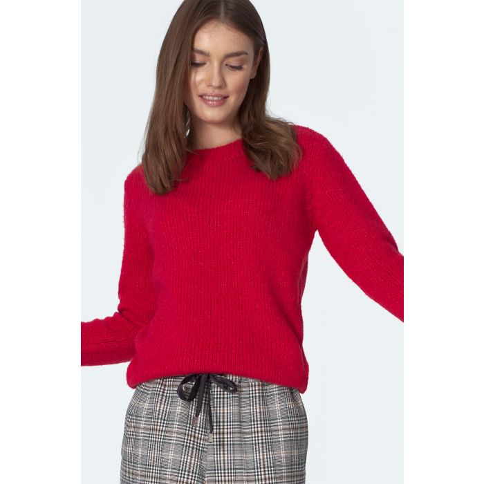 Classic Sweater in Raspberry Colour