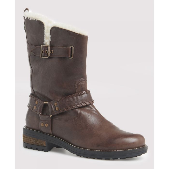 superdry tempter leather biker boots
