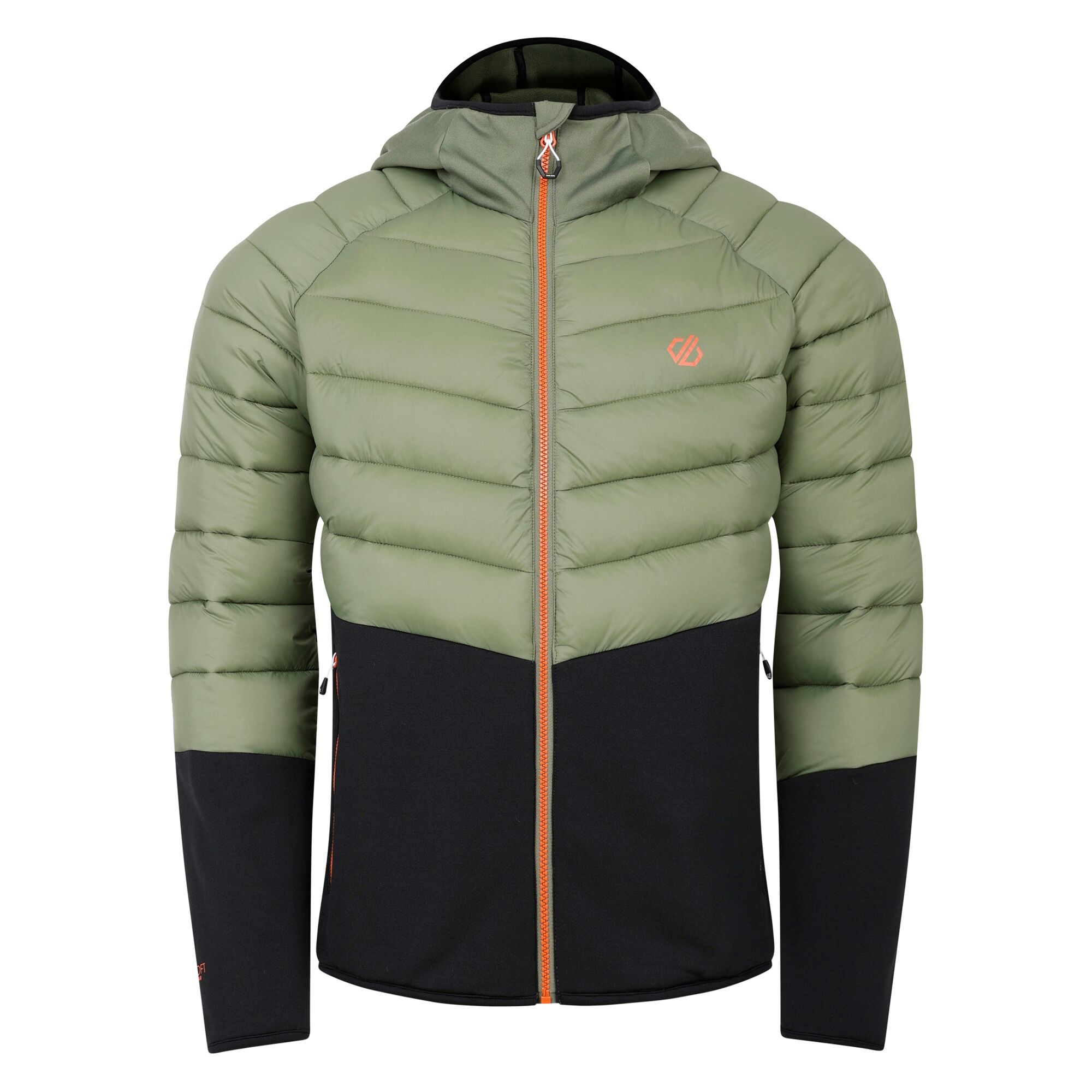 Thumbnail - Dare 2B - "Torrek Hybrid" Jacke für Herren (Olivingrün)