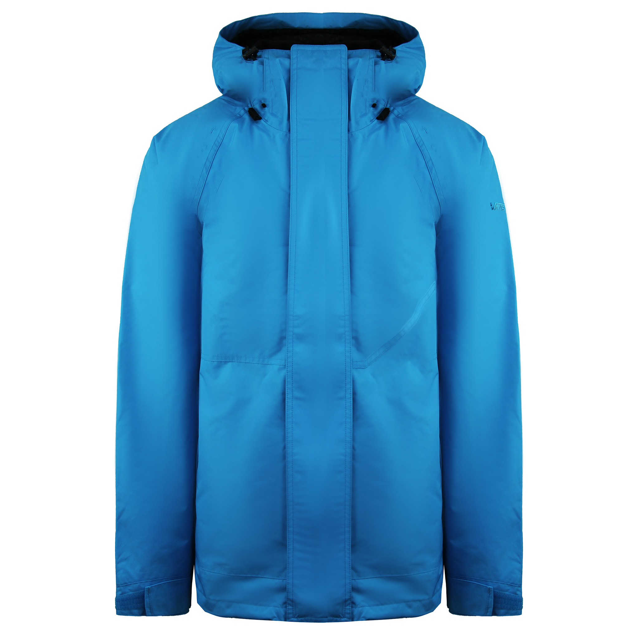 Thumbnail - Vans Reißverschluss auf Kapuze Blue Herren Landen Isolierte Jacke Vicb0a3