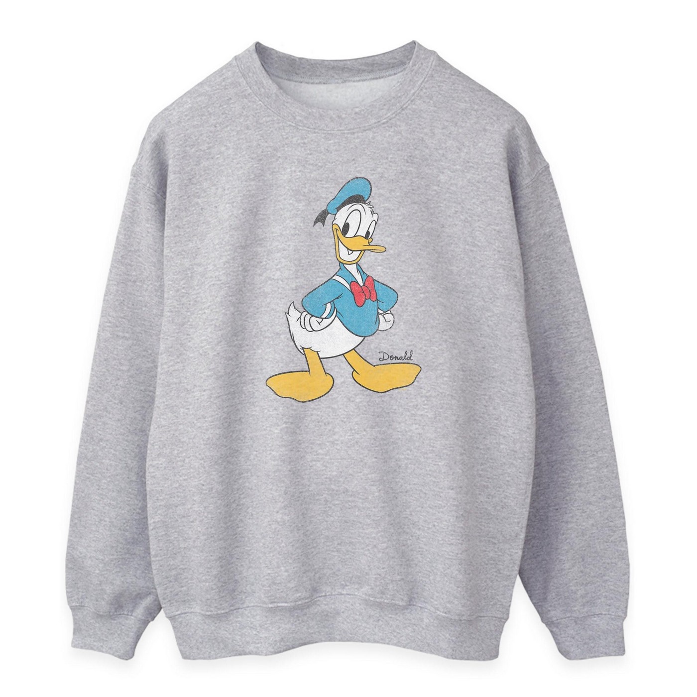 Thumbnail - Disney - "Classic" Sweatshirt für Damen (Grau meliert)