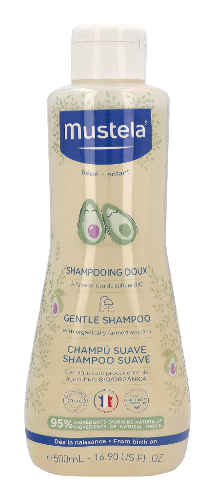 Thumbnail - Mustela Bébé sanftes Shampoo für Kinder ab der Geburt 200 ml