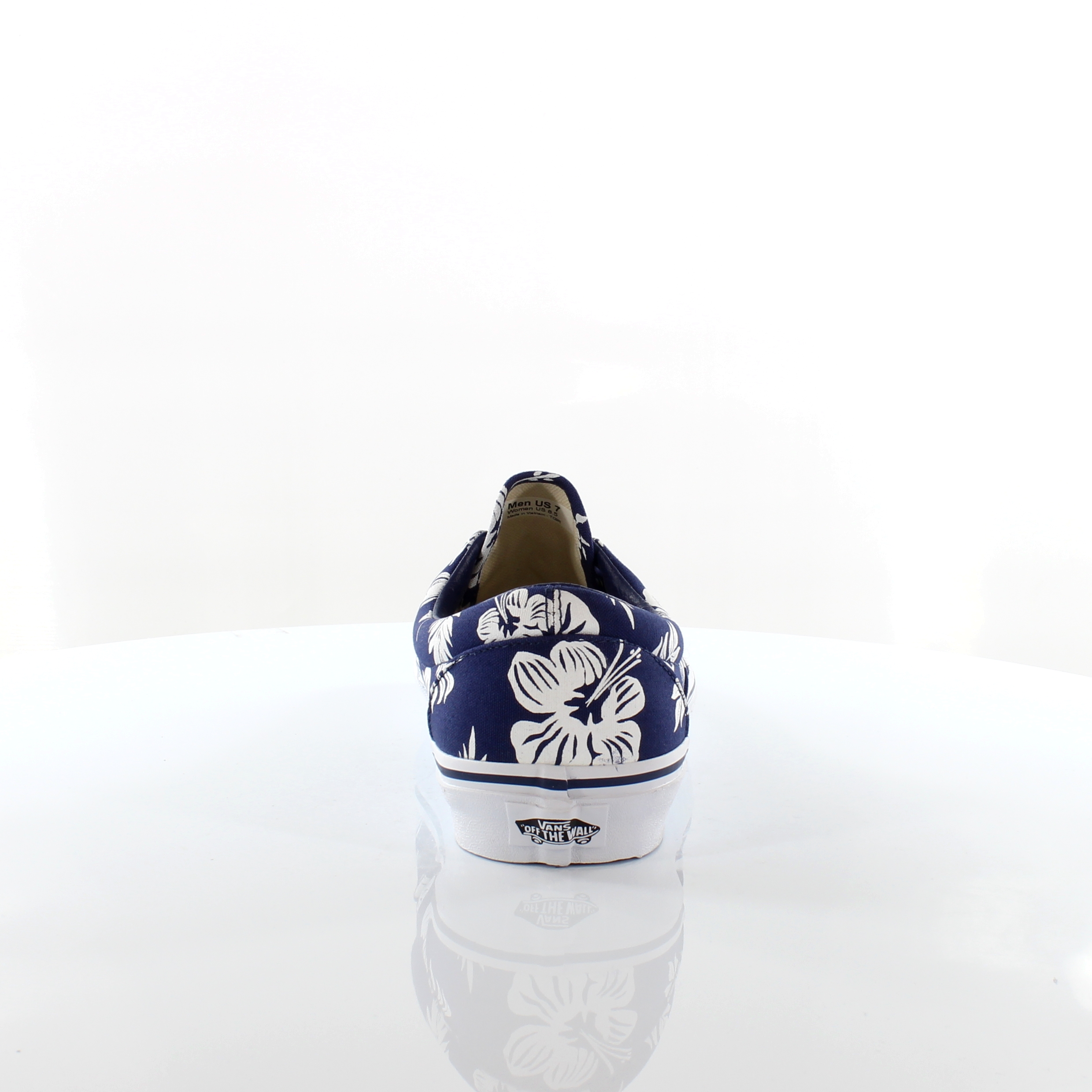 Vans Off The Wall MLX Tropicoco Blue Lace Up Herrar Canvas Plimsolls W3CENA låga sneakers – bild 2