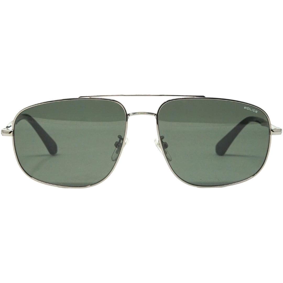 Polisen SPLE04M 0509 Silver Solglasögon