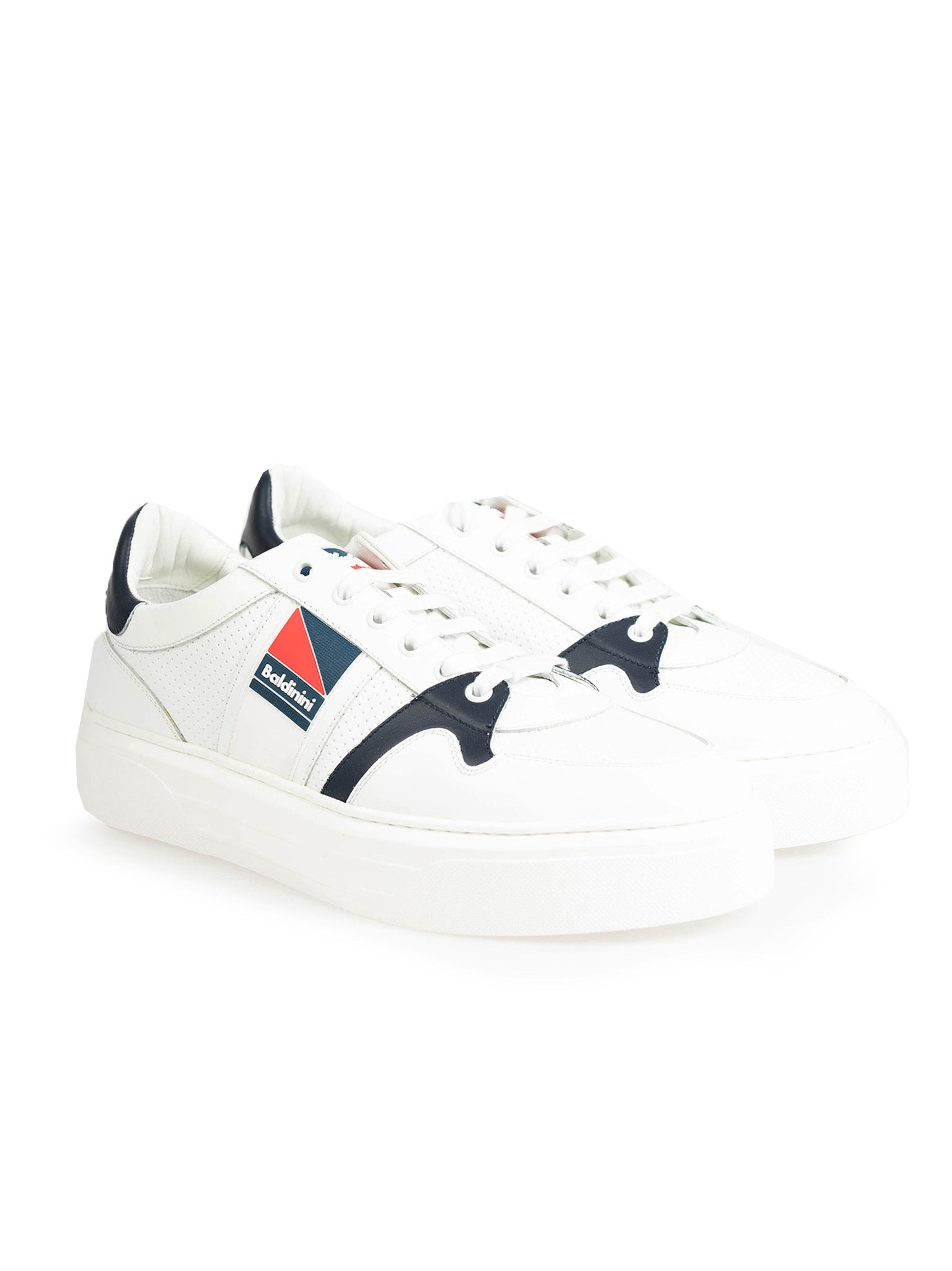 Baldinini Sneaker Vit för herrar låga sneakers – bild 2