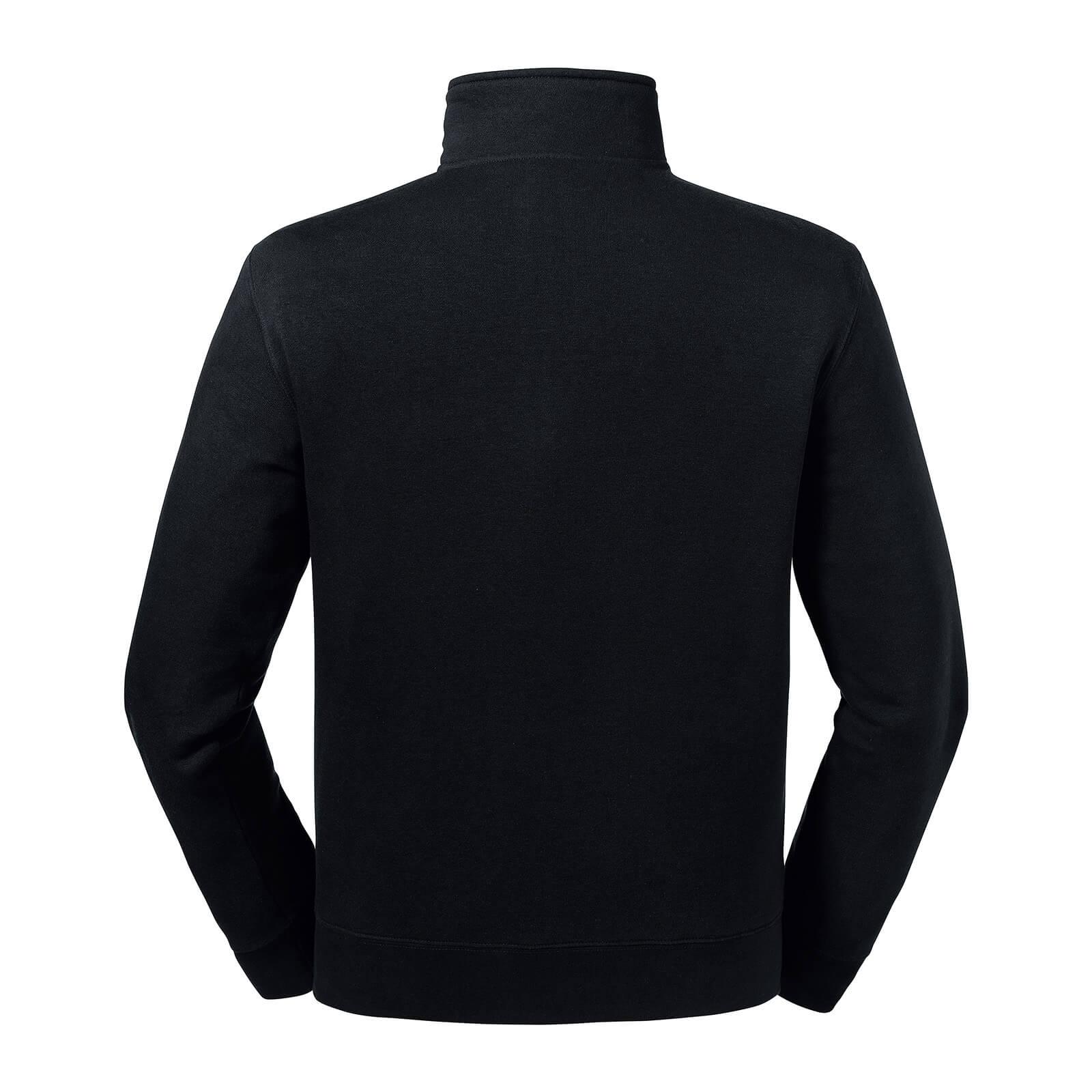 Russell Athletic Russell Mens Authentic Quarter Zip Sweatshirt (Black) herr – bild 2