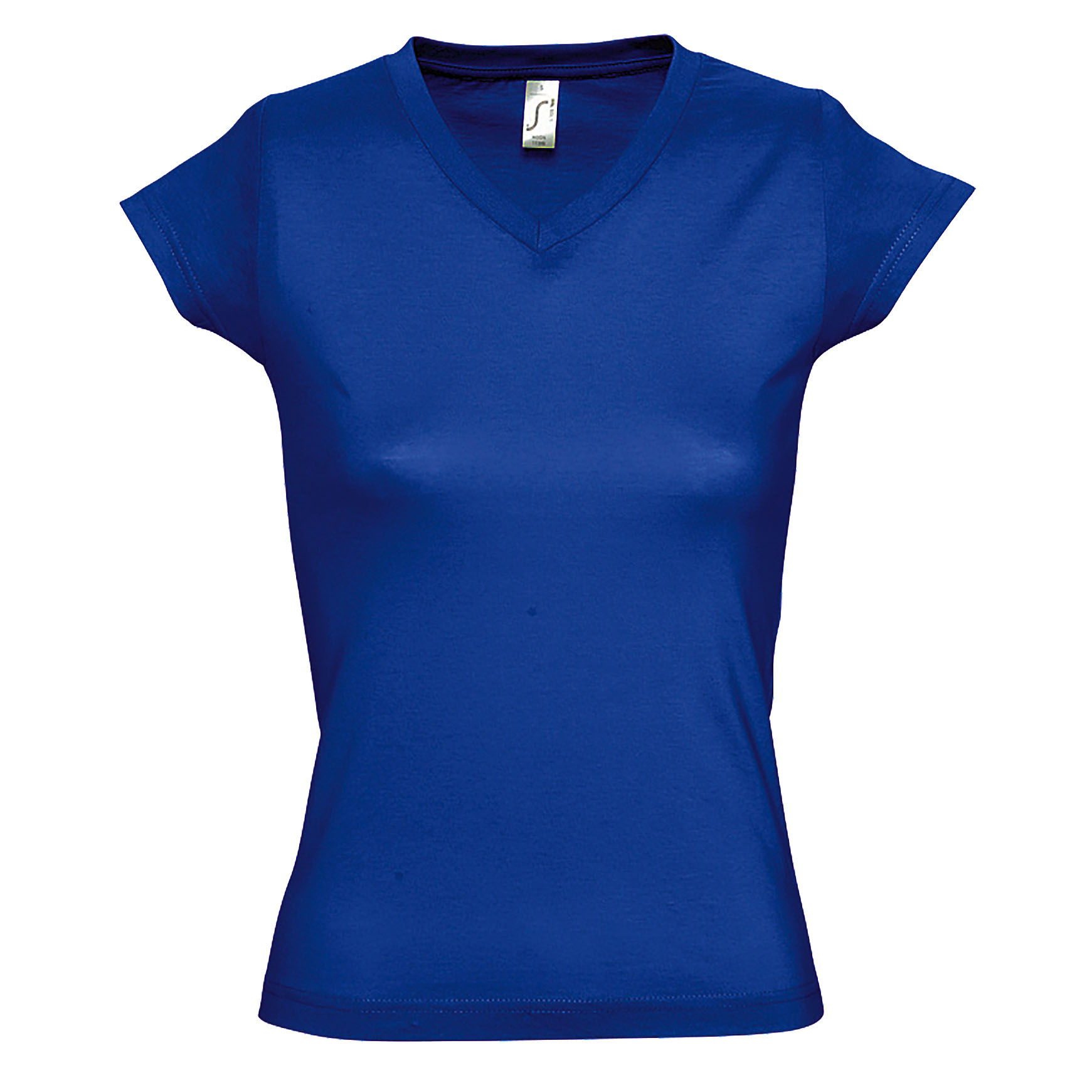 Thumbnail - SOLS Moon Damen T-Shirt, Kurzarm, V-Ausschnitt (Königsblau)