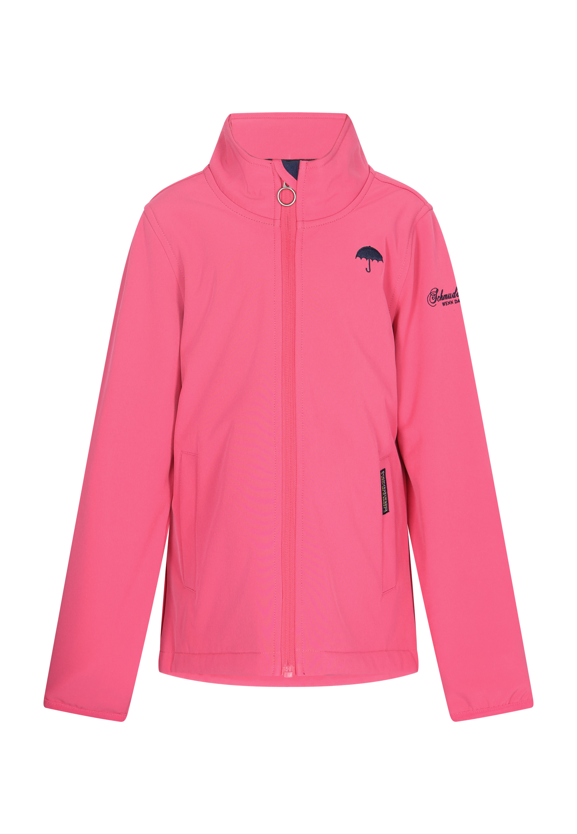 Thumbnail - Schmuddelwedda Softshelljacke Mädchen (Kids) Himbeerrosa