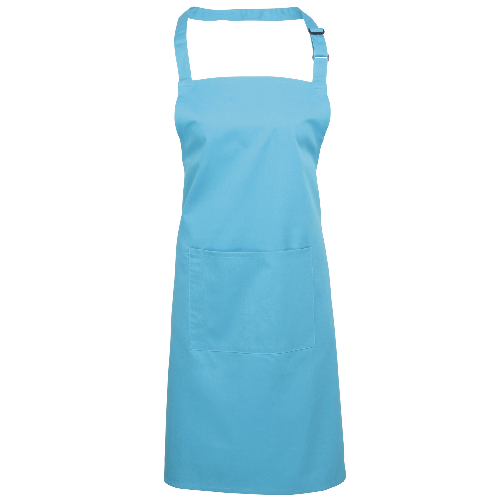 Thumbnail - Premier Ladies/Womens Colours Bip Schürze mit Tasche (2er Pack) (Türkis)